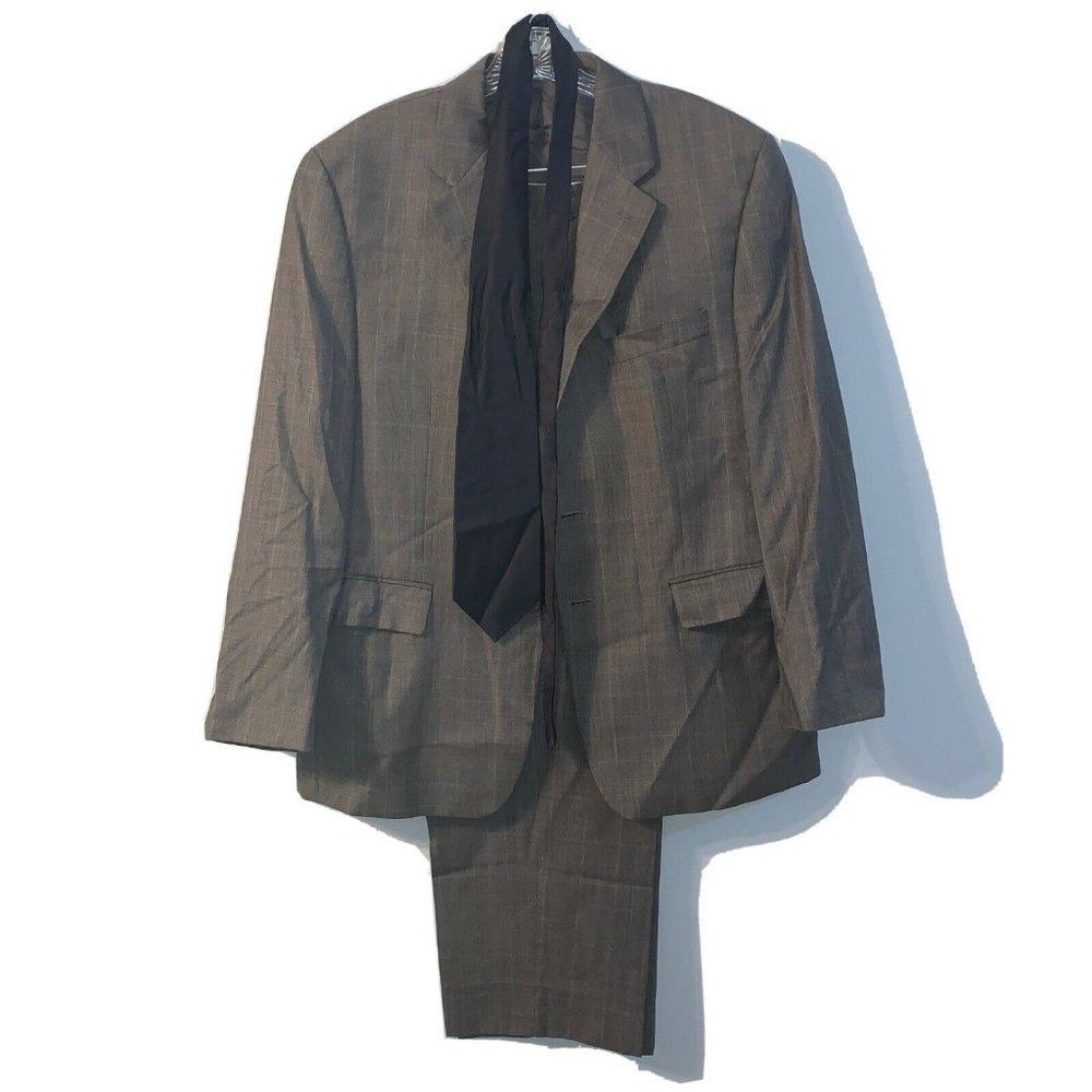 Ralph Lauren Suit Charcoal Grey Wool Men's 36 M